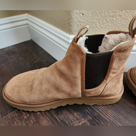UGG Neumel Chelsea Men\'s Classic Boots Chestnut Brown Size 13 USED CONDITION main image 12